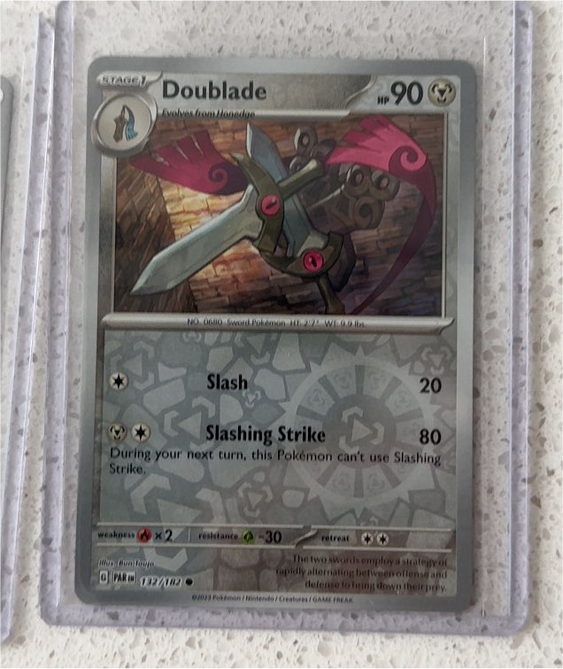 2023 Pokémon Scarlet & Violet Paradox Rift #132 Doublade — front