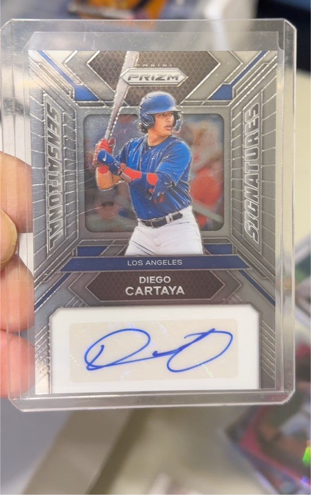 2024 Panini Prizm Sensational Signatures #SS-DC Diego Cartaya Auto — front