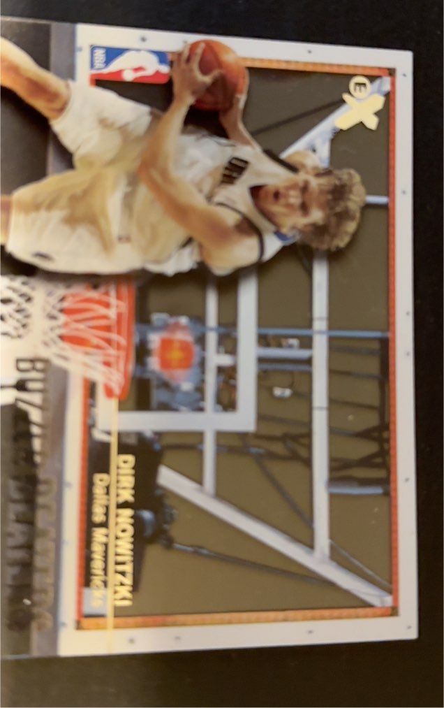 1992 SkyBox #81 Dirk Nowitzki — front