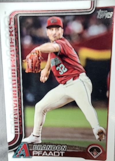 2025 Topps #182 Brandon Pfaadt — front