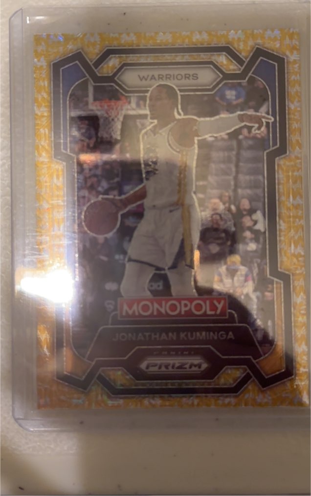 2023-24 Panini Prizm Monopoly #30 Jonathan Kuminga — front