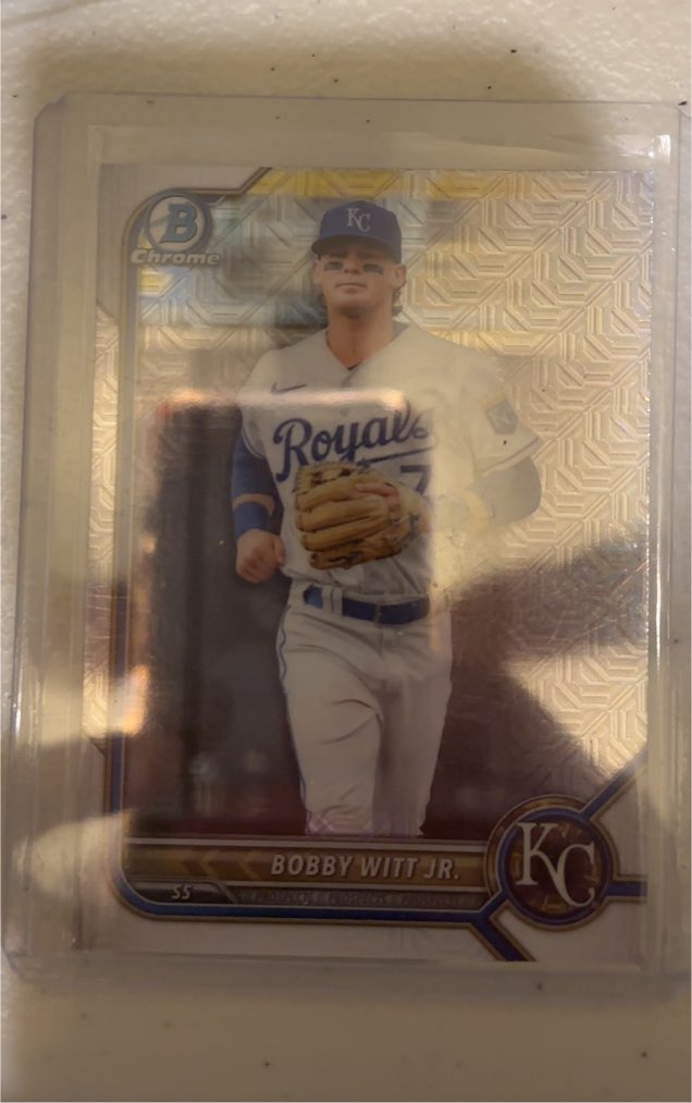 2022 Bowman Chrome Prospects #BCP-146 Bobby Witt Jr. — front