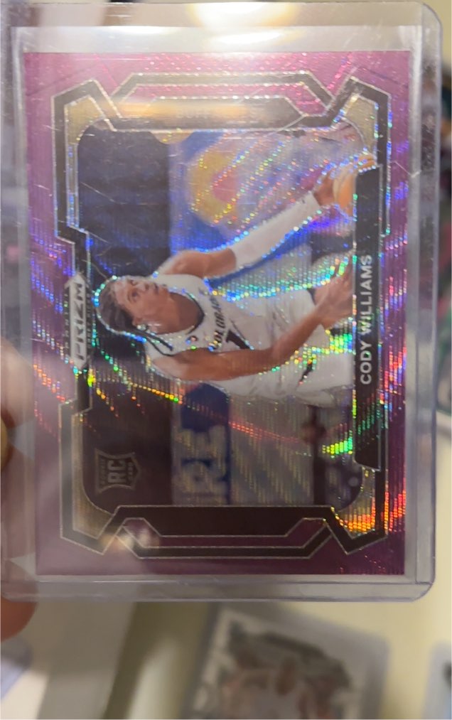 2024 Panini Prizm Draft Picks #80 Cody Williams — front