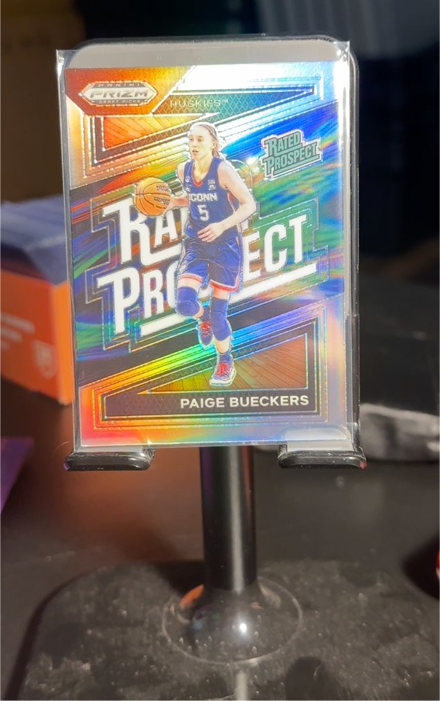 2024 Panini Prizm Draft Picks Rated Prospect #2 Paige Bueckers — front