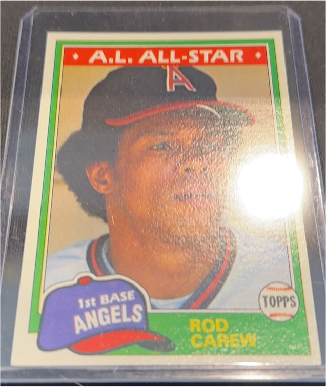 1981 Topps #100 Rod Carew — front