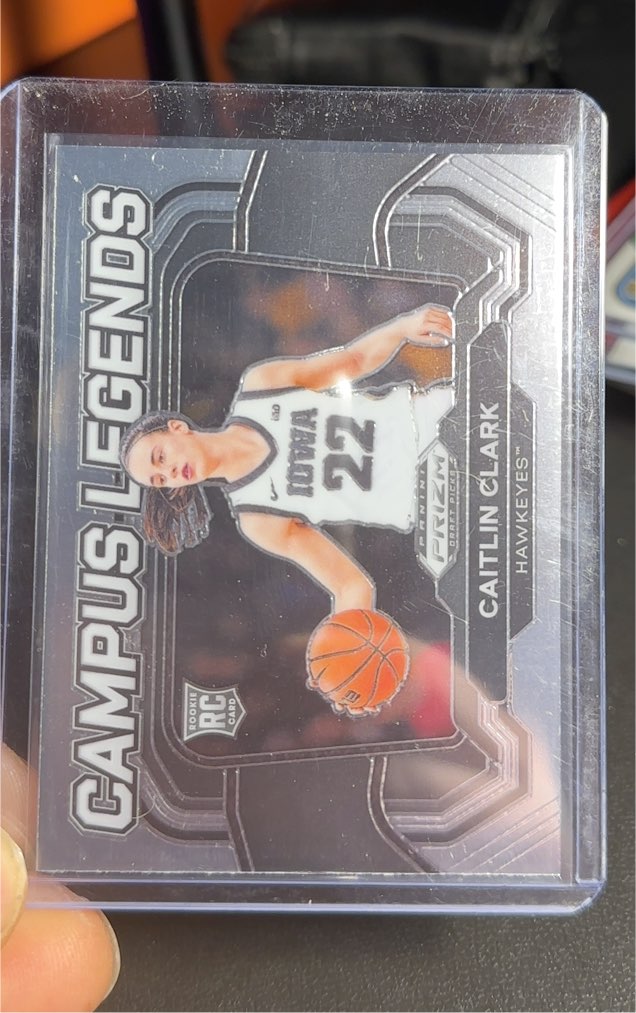2024 Panini Prizm Draft Picks Campus Legends #5 Caitlin Clark — front