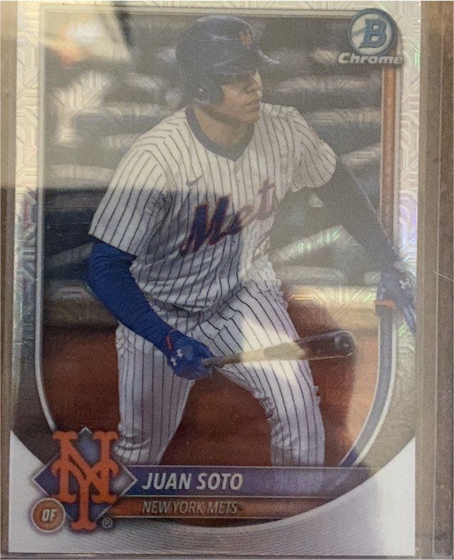 2025 Bowman Chrome #22 Juan Soto — front