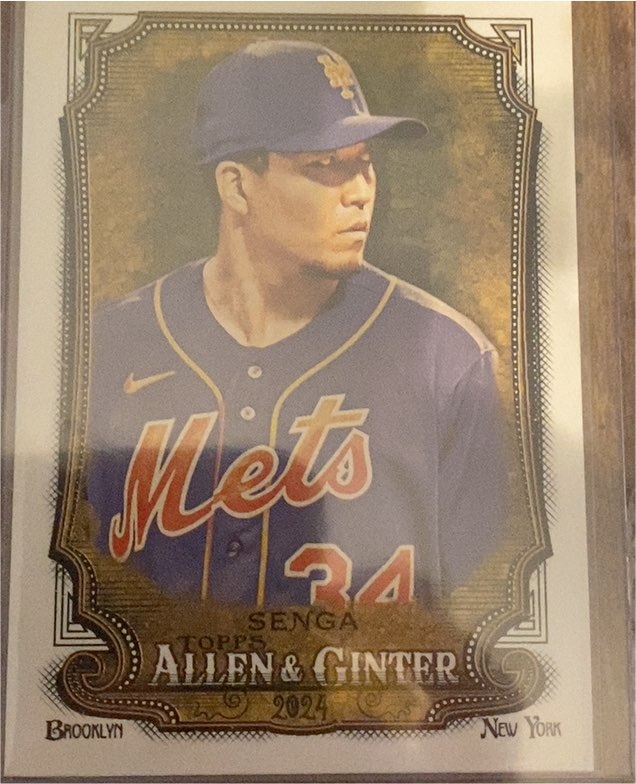 2024 Topps Allen & Ginter #147 Kodai Senga — front