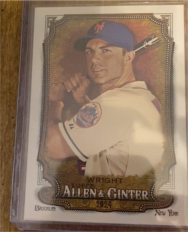 2024 Topps Allen & Ginter #148 David Wright — front