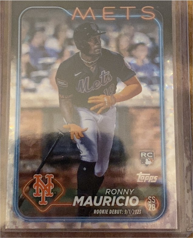 2024 Topps Update #US157 Ronny Mauricio — front
