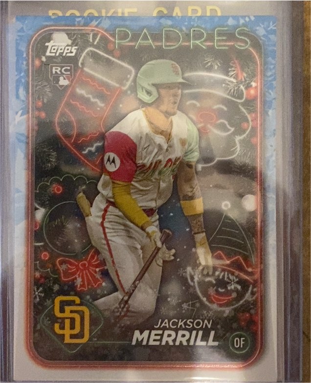 2024 Topps Holiday #H160 Jackson Merrill — front