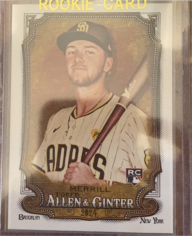 2024 Topps Allen & Ginter #275 Jackson Merrill — front