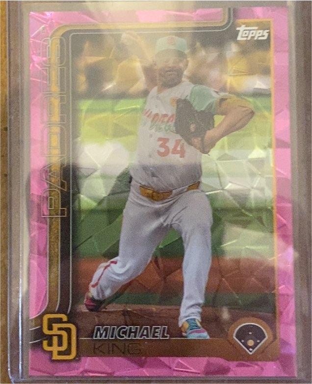 2025 Topps Series 1 #195 Michael King — front