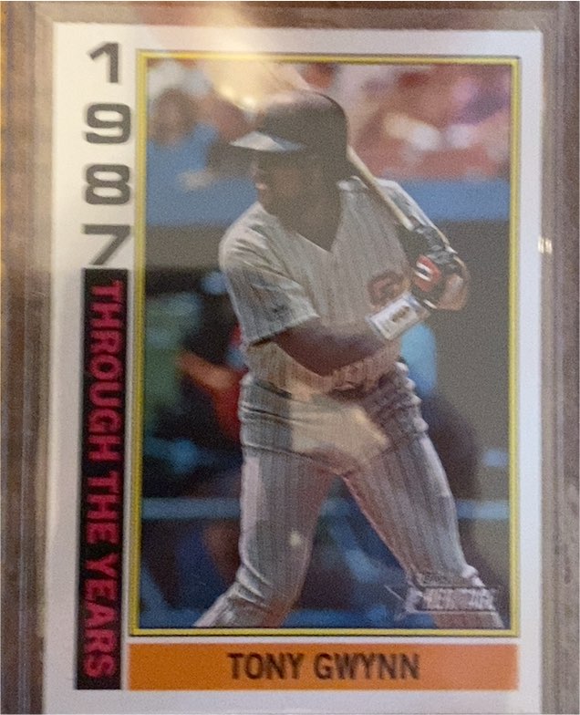 2025 Topps Heritage Through the Years #TTY-9 Tony Gwynn — front