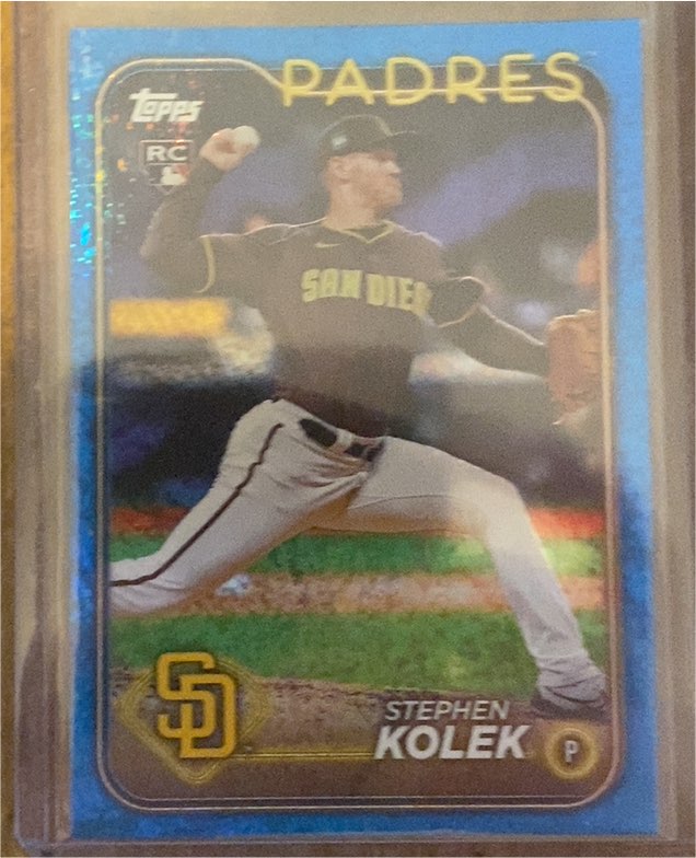 2024 Topps Update #US259 Stephen Kolek — front