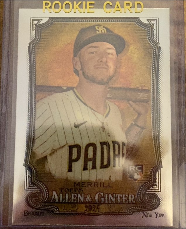 2024 Topps Allen & Ginter #275 Jackson Merrill — front