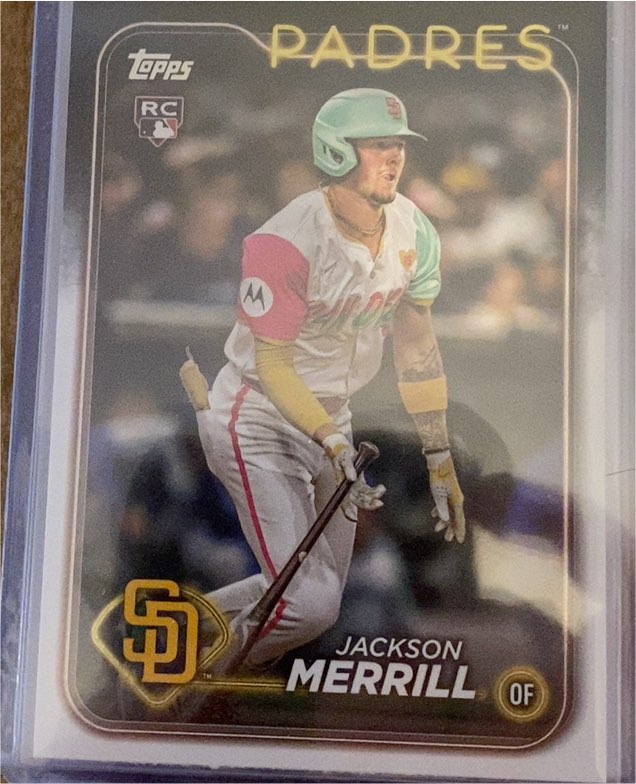 2024 Topps Update #US210 Jackson Merrill — front