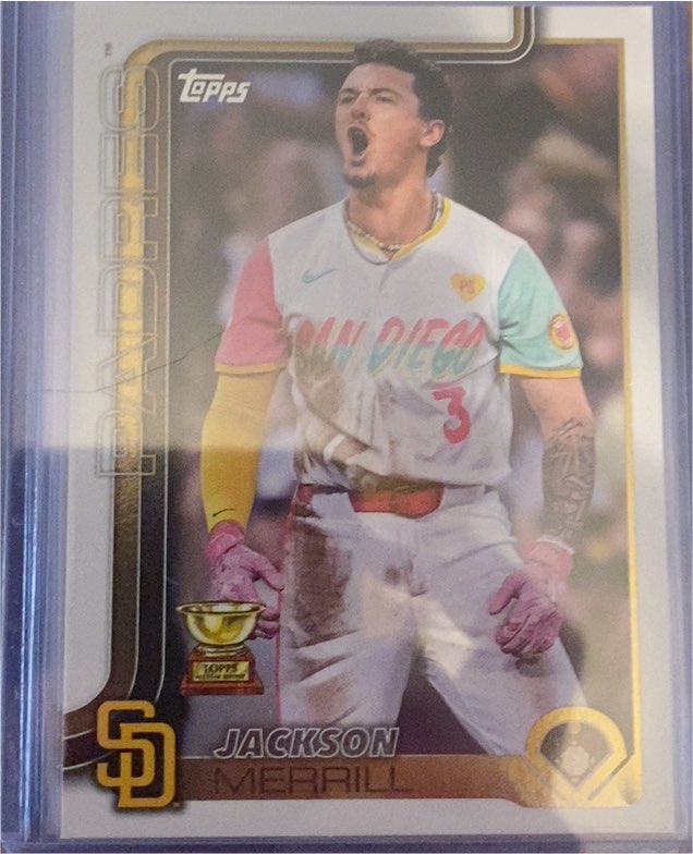 2025 Topps Series 1 #125 Jackson Merrill — front