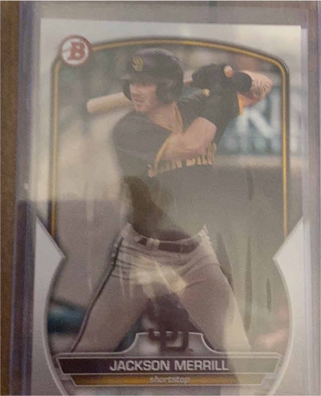 2023 Bowman Draft #BD-157 Jackson Merrill — front