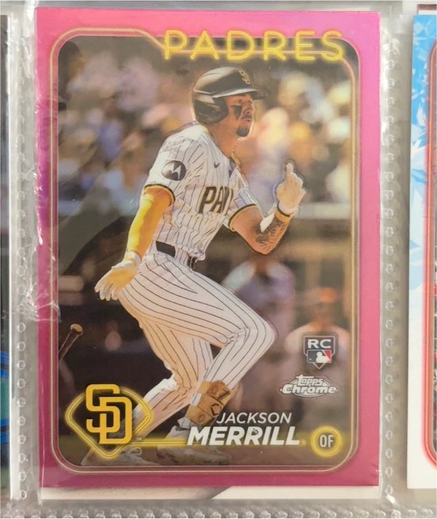 2024 Topps Chrome #207 Jackson Merrill — front