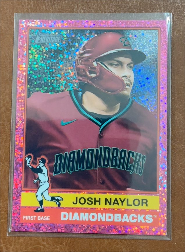 2025 Topps Heritage #49 Josh Naylor — front