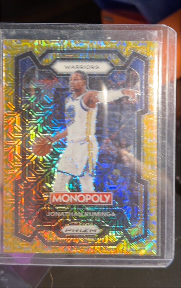 2023-24 Panini Prizm Monopoly #30 Jonathan Kuminga — front