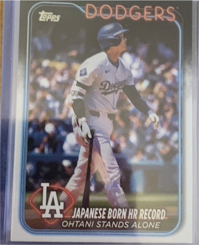 2024 Topps Update #US123 Shohei Ohtani — front