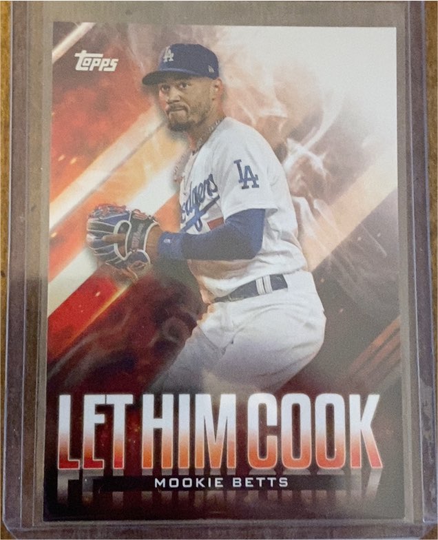 2024 Topps Update #LHC-17 Mookie Betts Let Him Cook — front