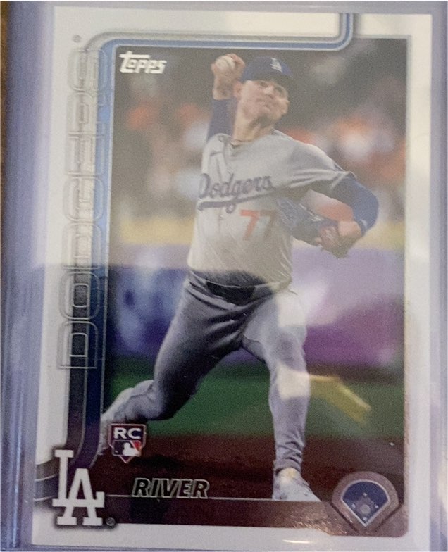 2025 Topps Series 1 #273 River Ryan — front