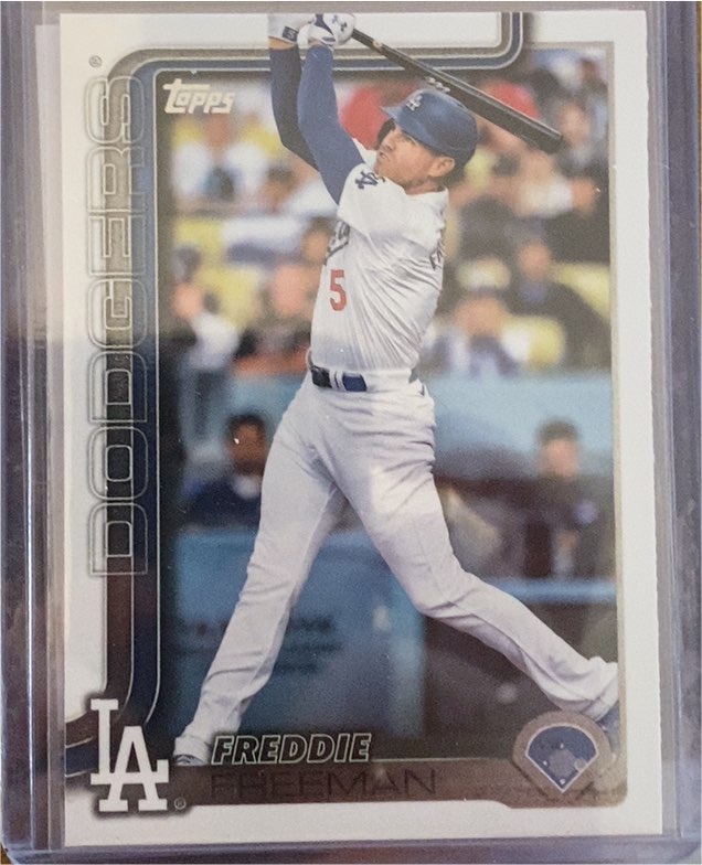 2025 Topps Series 1 #239 Freddie Freeman — front