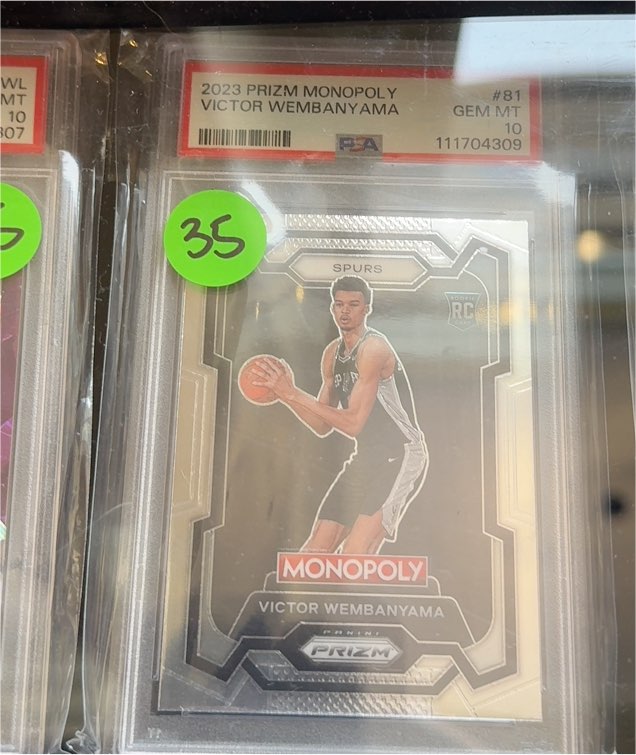 2023 Panini Prizm Monopoly #81 Victor Wembanyama — front