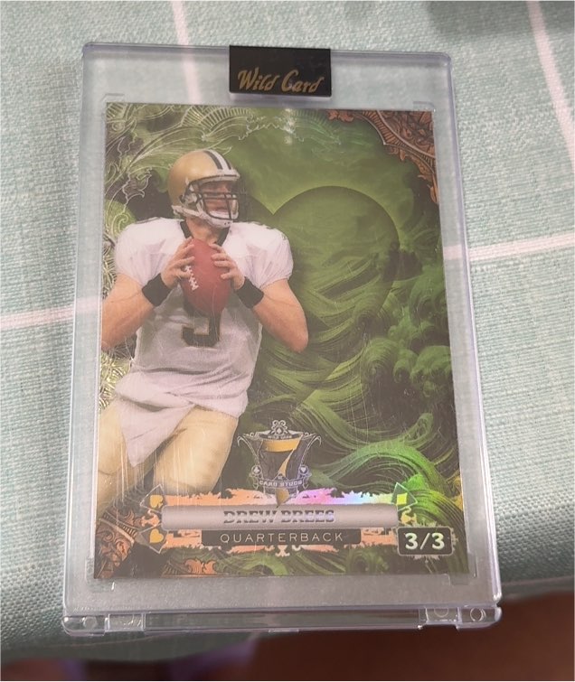 2024 Wild Card 7 Card Studs #P7CSD-DB2 Drew Brees — front