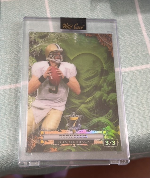 2024 Wild Card 7 Card Studs #7 Drew Brees — front