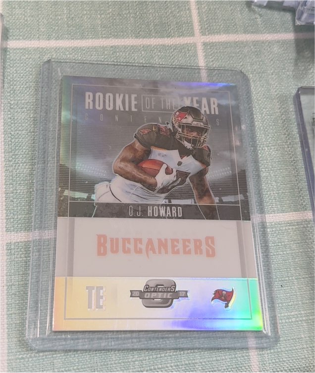 2017 Panini Contenders Optic #ROY-7 O.J. Howard Rookie of the Year — front