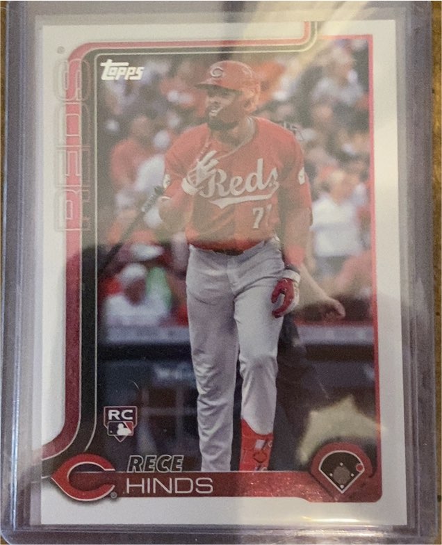 2025 Topps #217 Rece Hinds — front