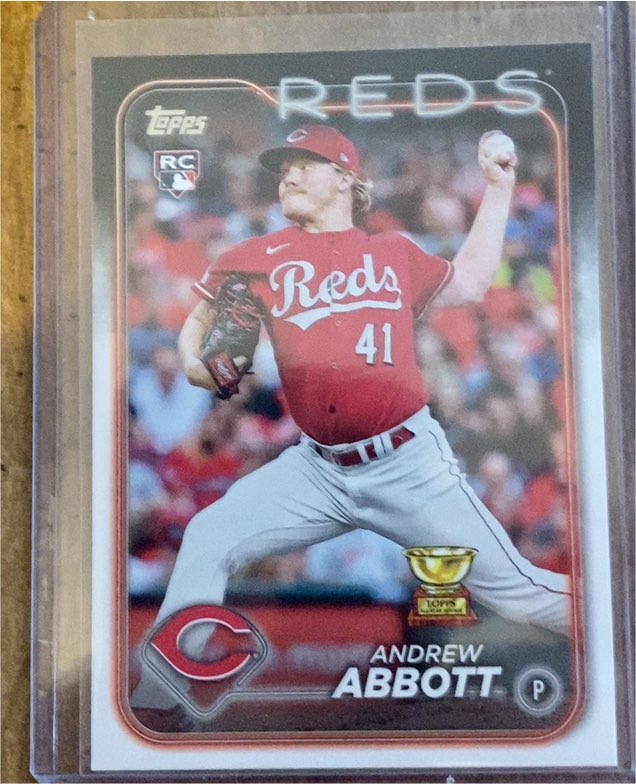 2024 Topps Chrome #154 Andrew Abbott — front