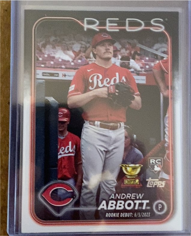 2024 Topps Update #US304 Andrew Abbott — front