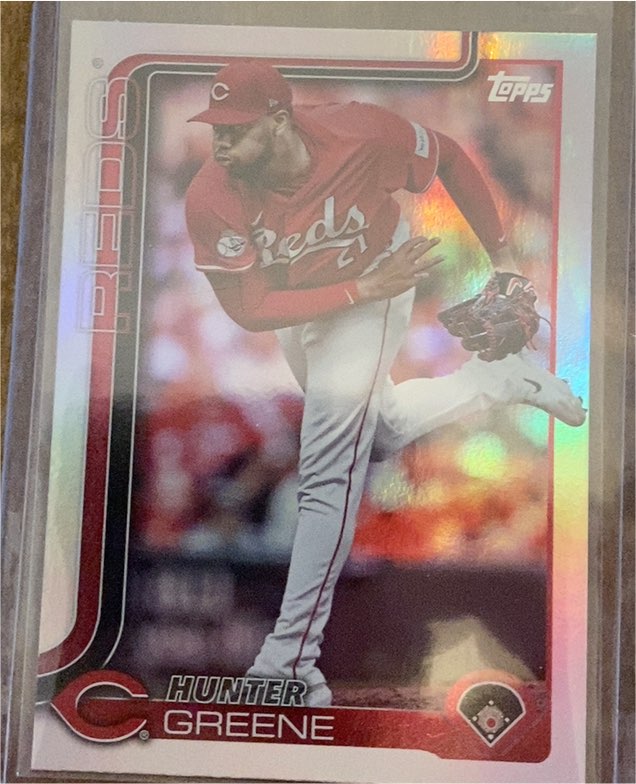2025 Topps Series 1 #216 Hunter Greene — front