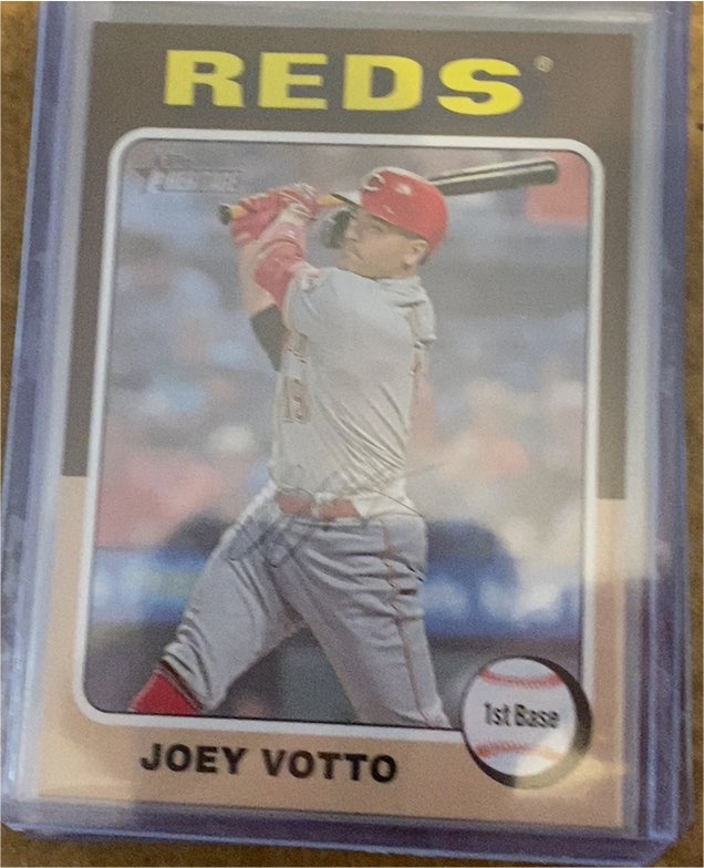 2024 Topps Heritage #255 Joey Votto — front