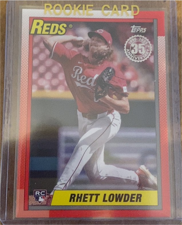 2025 Topps 35th Anniversary #T90-91 Rhett Lowder — front