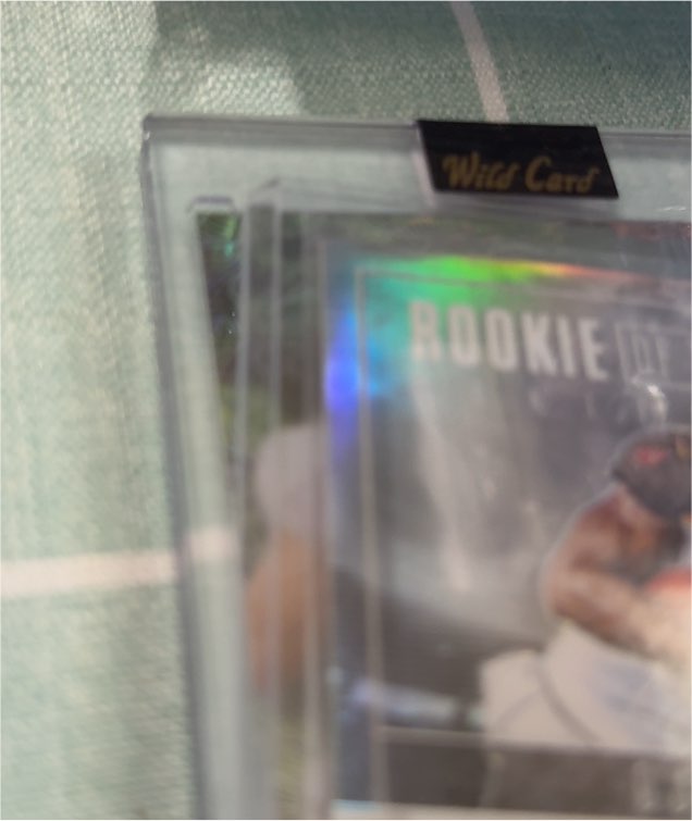 2024 Wild Card 5 Card Draw Encased Auto Autograph — front