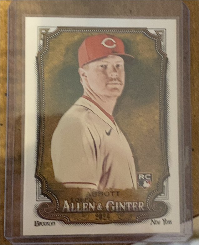 2024 Topps Allen & Ginter #32 Andrew Abbott — front