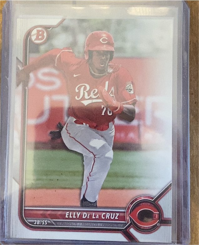 2022 Bowman Draft #BD-80 Elly De La Cruz — front