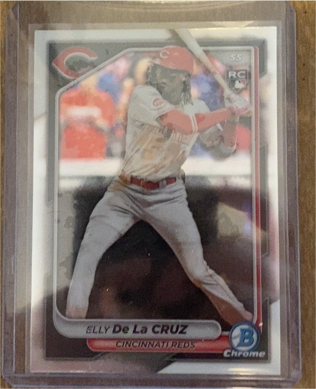 2024 Bowman Chrome #42 Elly De La Cruz — front