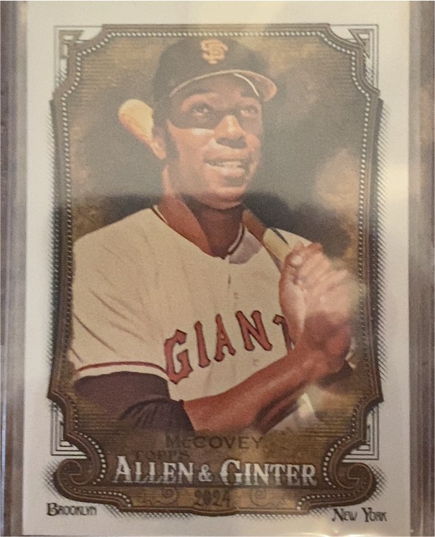 2024 Topps Allen & Ginter #315 Willie McCovey — front