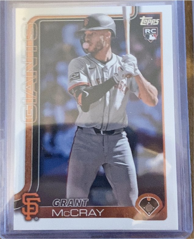2025 Topps Series 1 #213 Grant McCray — front