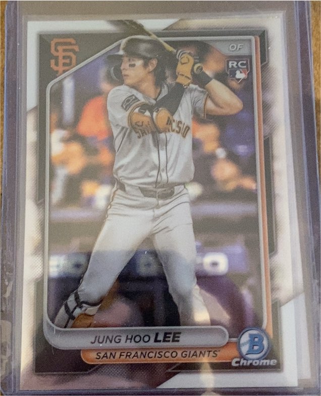 2024 Bowman Chrome #67 Jung Hoo Lee — front