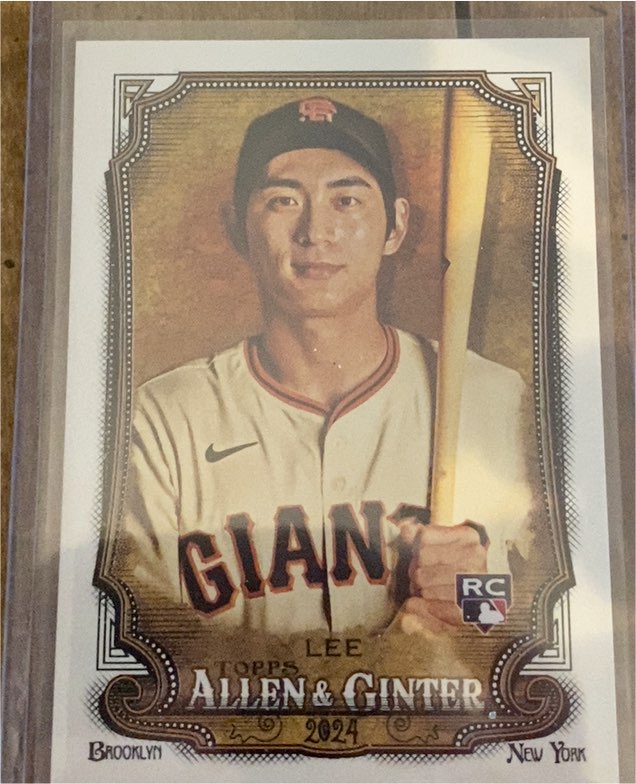 2024 Topps Allen & Ginter #269 Jung-Hoo Lee — front