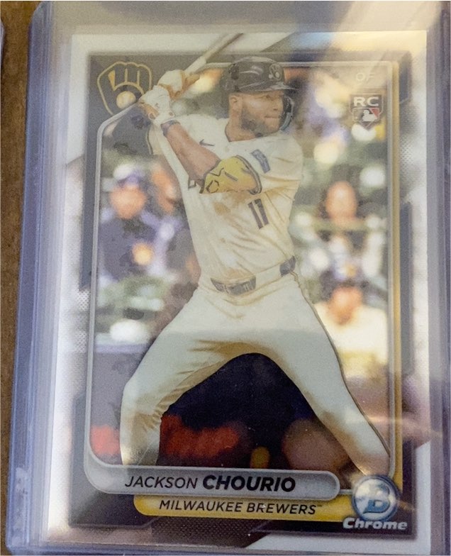 2024 Bowman Chrome #69 Jackson Chourio — front