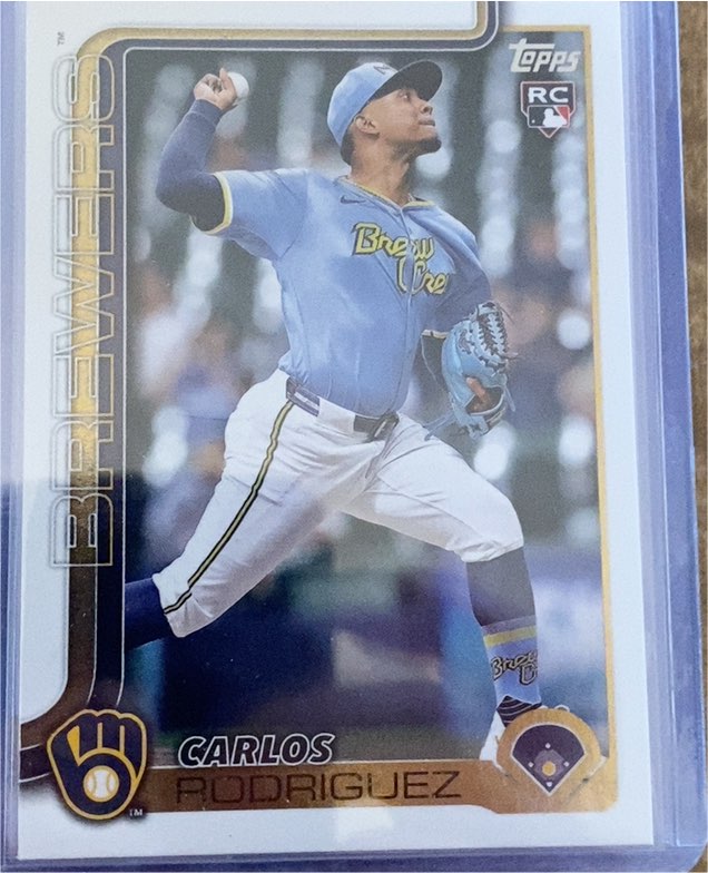 2025 Topps Series 1 #16 Carlos Rodriguez — front